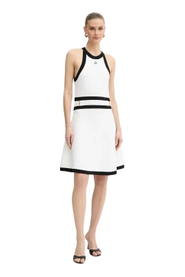 Flared Knit Dress