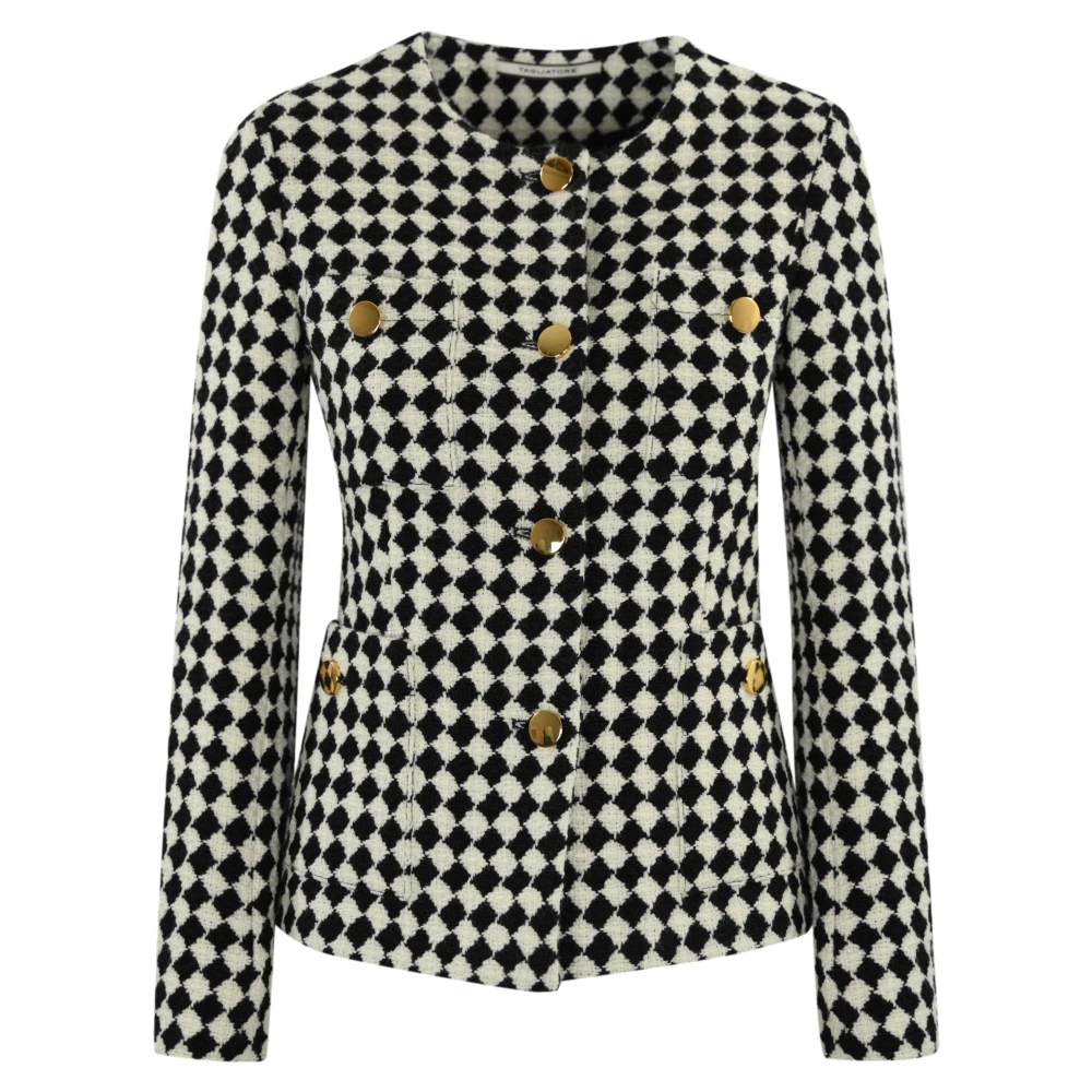 Tagliatore Jassen Zwart Black Dames