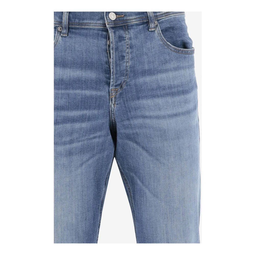 Diesel Stretch katoenen denim jeans Regular fit Blue Heren