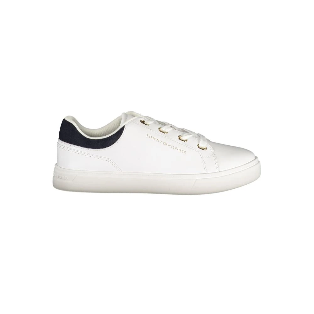 Tommy Hilfiger Women's White Sneakers, 7 Uk, Trainers