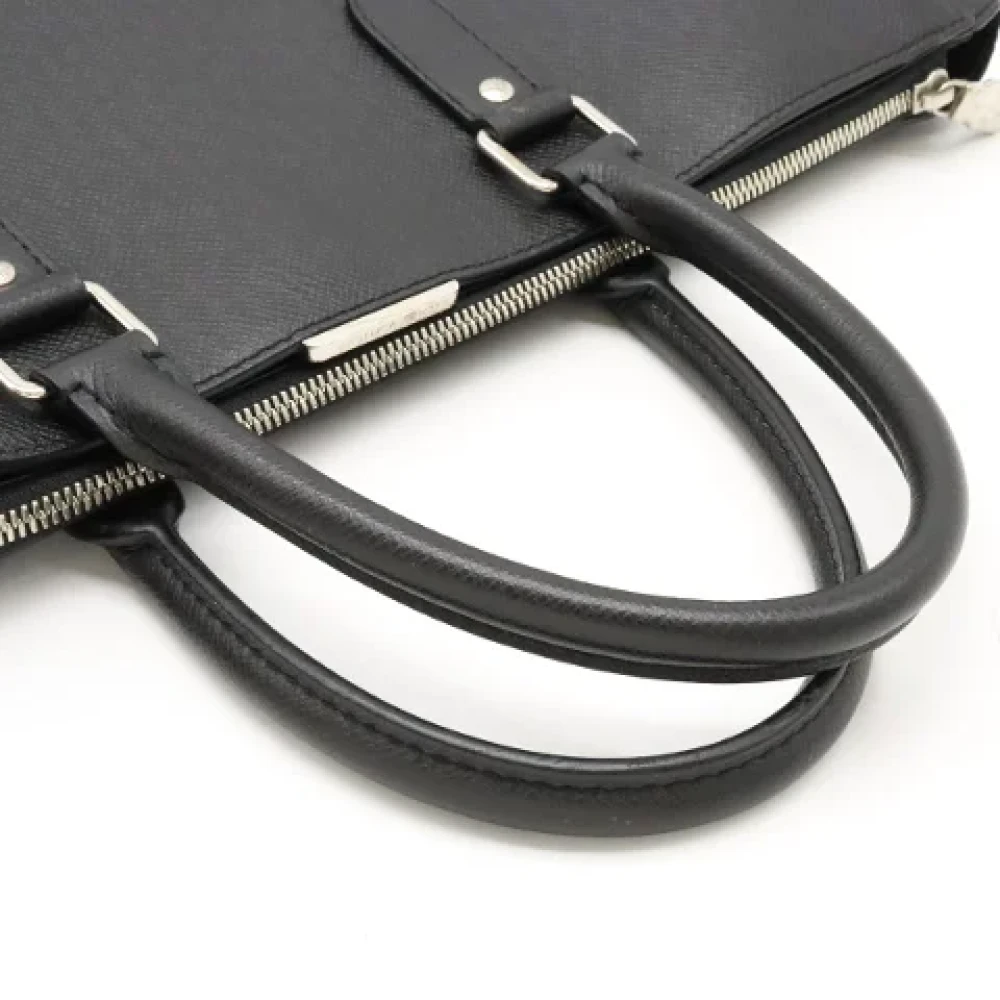 Louis Vuitton Vintage Pre-owned Leather louis-vuitton-bags Black Heren