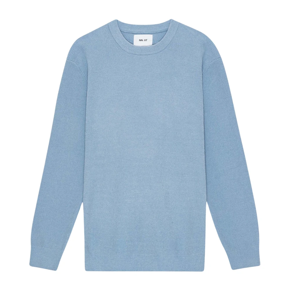 Nn07 Mode Crewneck Sweater Powder Blue Heren