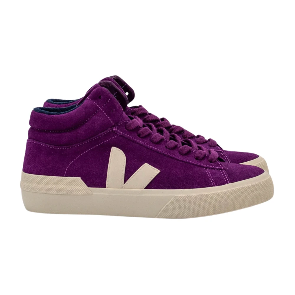Veja Magenta Suede Minotaur Sneaker Purple, Dam