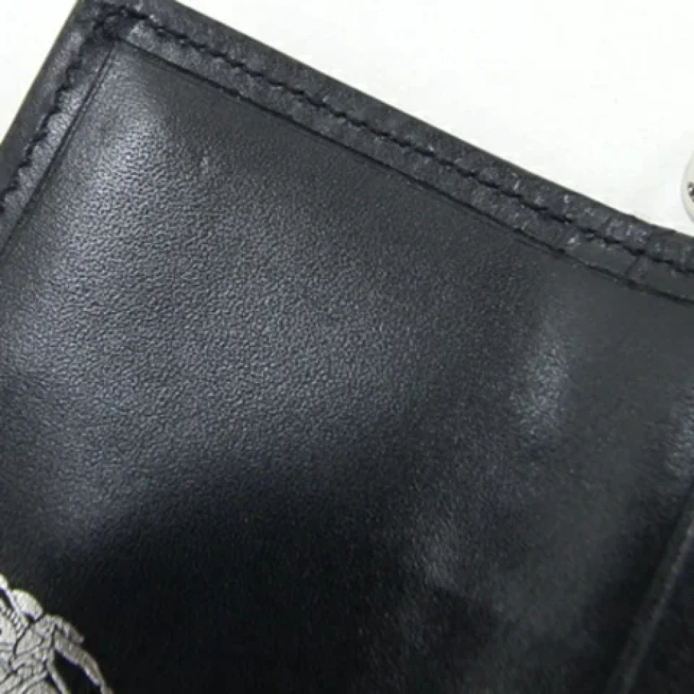 Burberry Vintage Pre-owned Leather home-office Black Dames