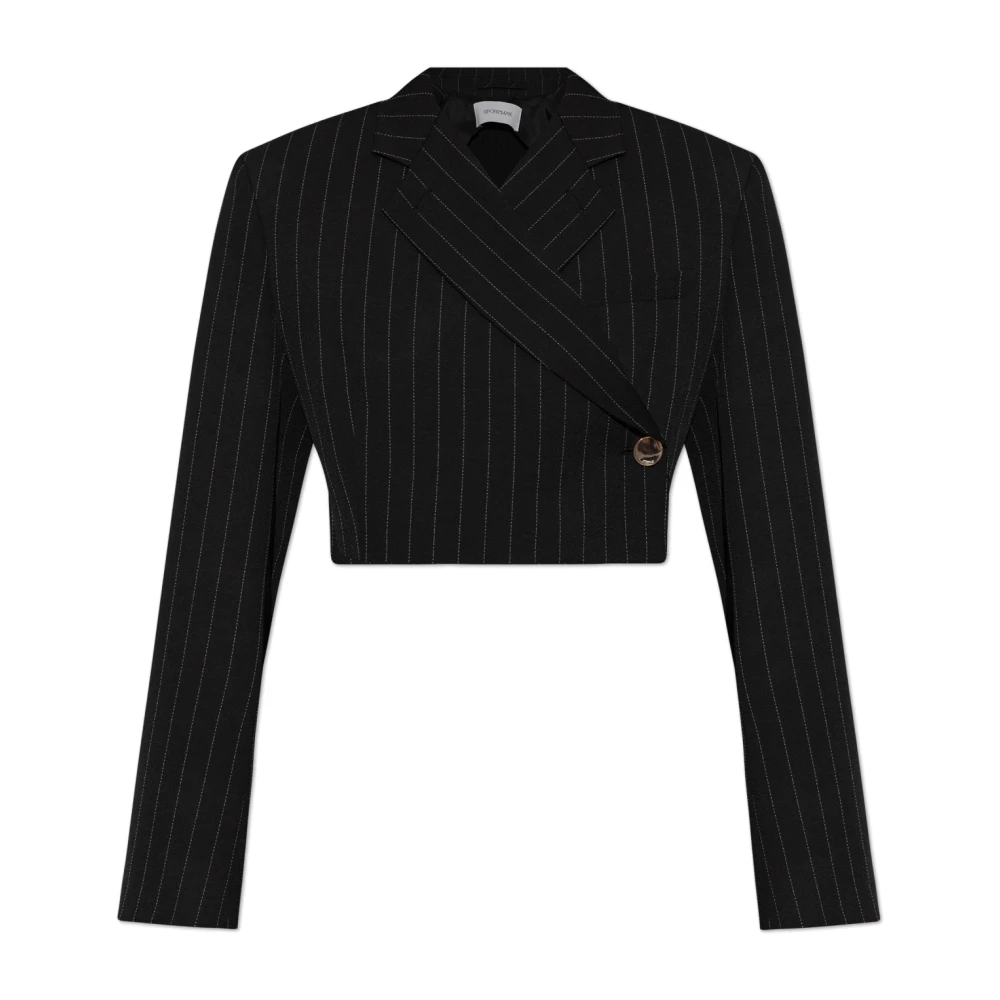 SPORTMAX Blazer 'Utopia' Black Dames