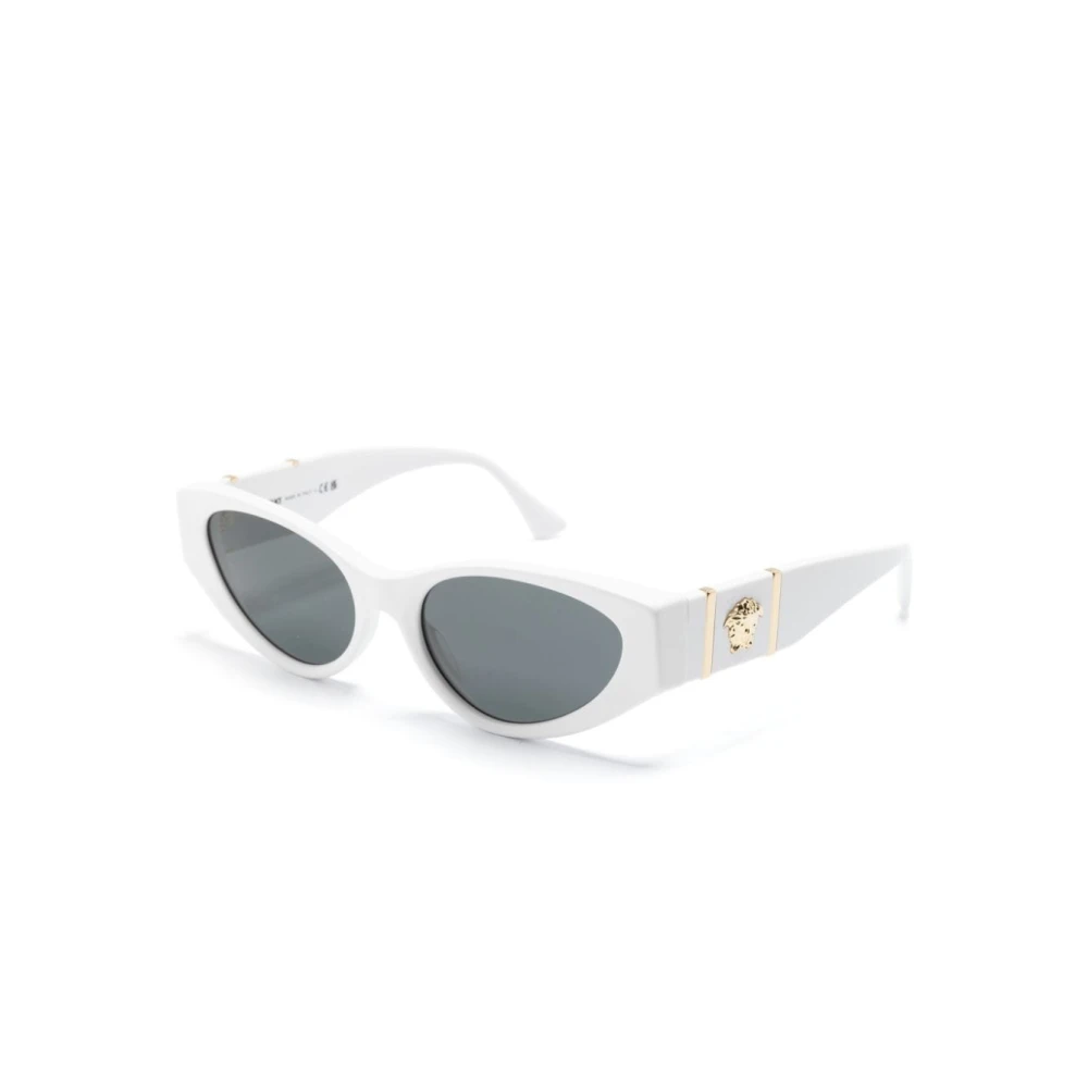 Hvide Solbriller med Originale Tilbehør