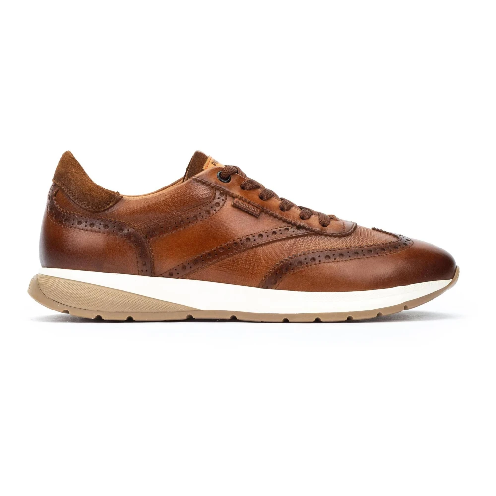 Pikolinos Bruine Herensneaker Getafe Stijl Heren Schoenen