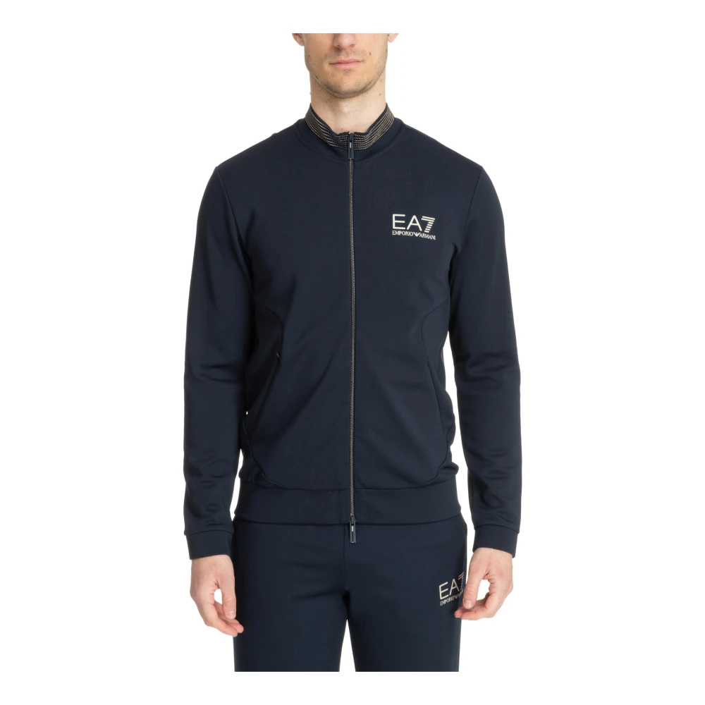 Sweatshirts & Hoodies > Zip-throughs - - Emporio Armani EA7 - Modalova