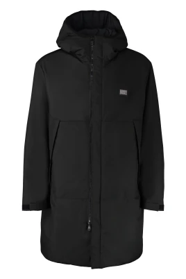 Stilig huva parkas