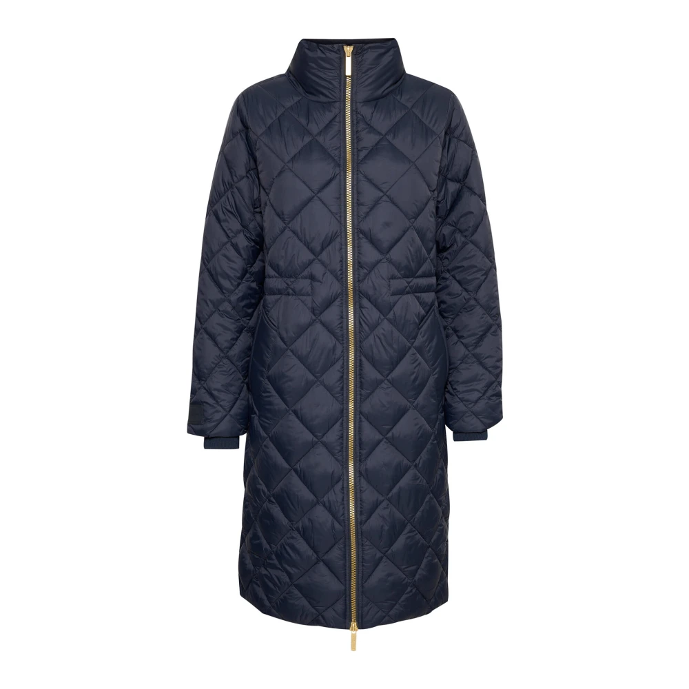 Part Two Gewatteerde Jas Donkerblauw Blue Dames