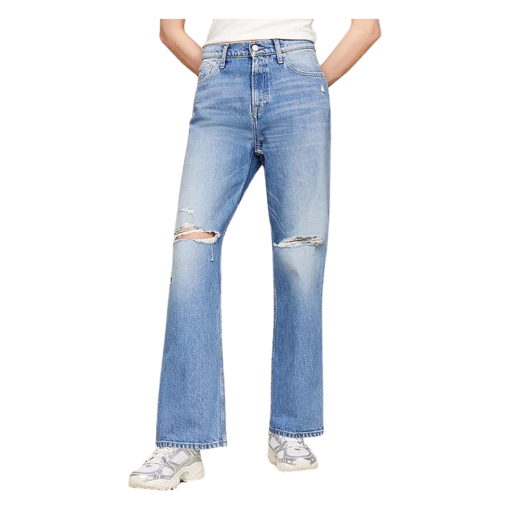 Tommy Hilfiger Vintage Baggy Fit Denim Jeans Blue Dames