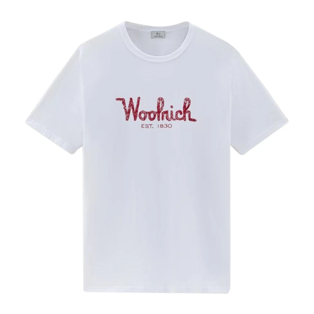 Woolrich T-Shirts White Heren