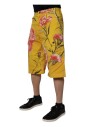 short-bermuda-cargo-floral-jaune