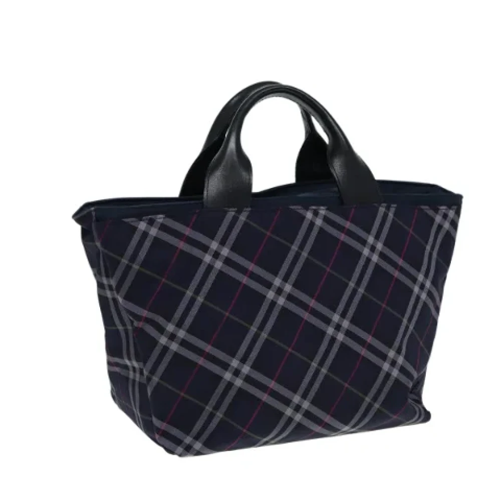 Burberry Vintage Pre-owned Nylon handbags Blue Dames