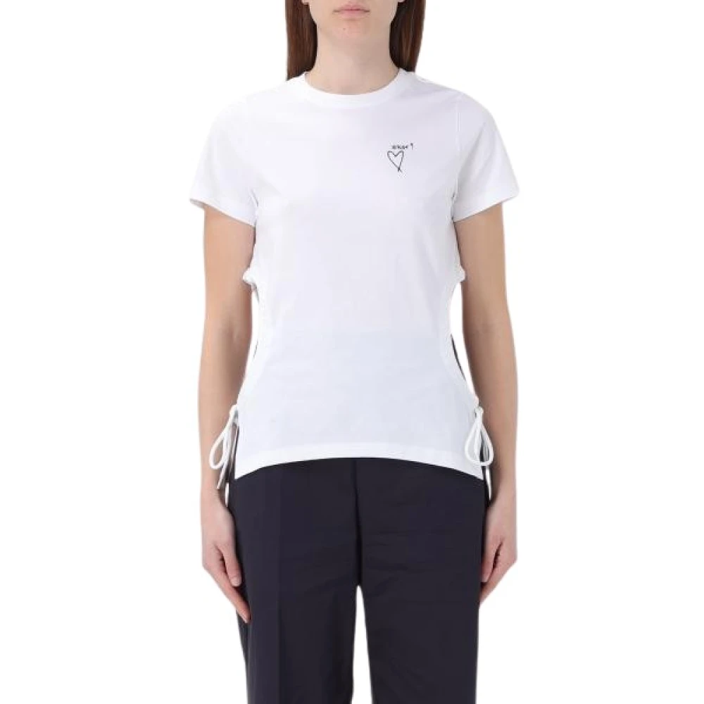 Liviana Conti Witte T-shirts en Polos White Dames