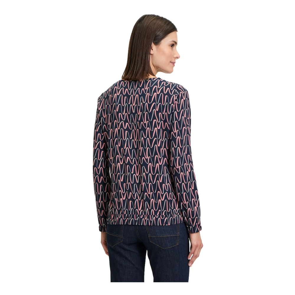 Betty Barclay Blouse met patroon vrouwelijke stijl Multicolor Dames