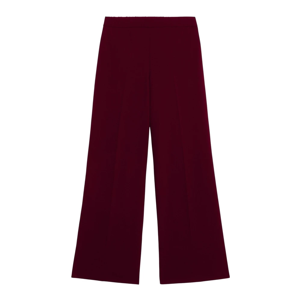 Oltre Mujer Pantalones Palazzo De Tejido Crepé