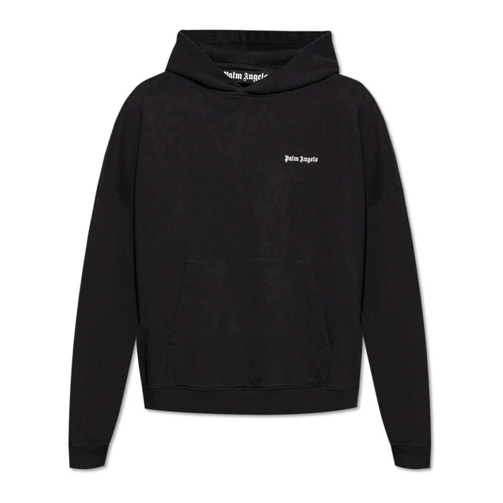 Palm Angels Sweatshirt met Logo Black Heren