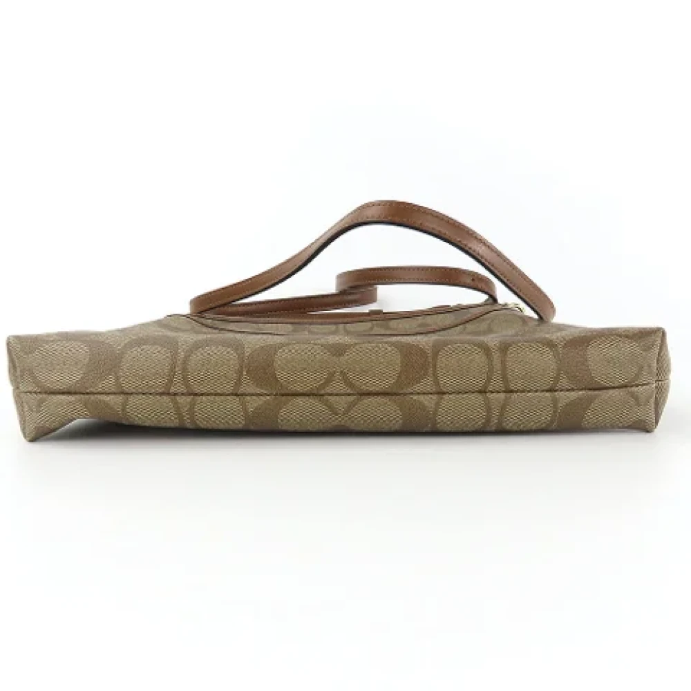 Coach Pre-owned Leather shoulder-bags Brown Dames