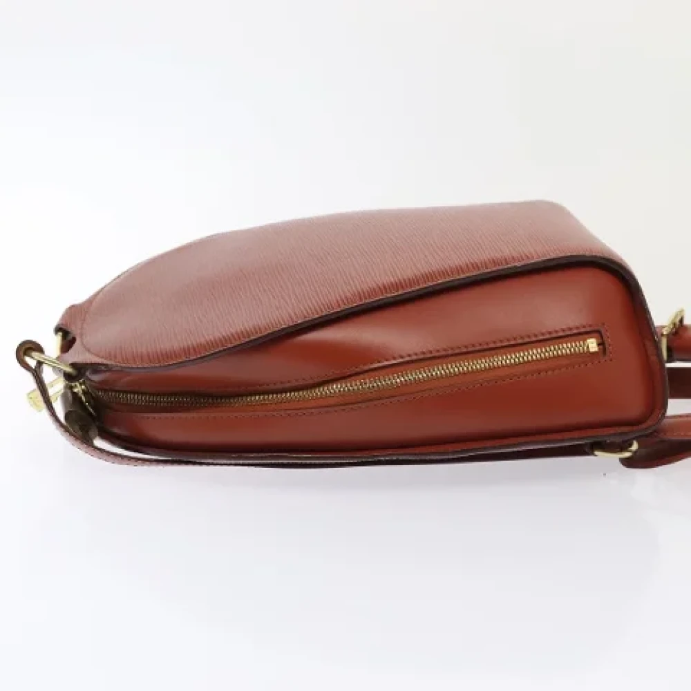 Louis Vuitton Vintage Pre-owned Leather backpacks Brown Dames