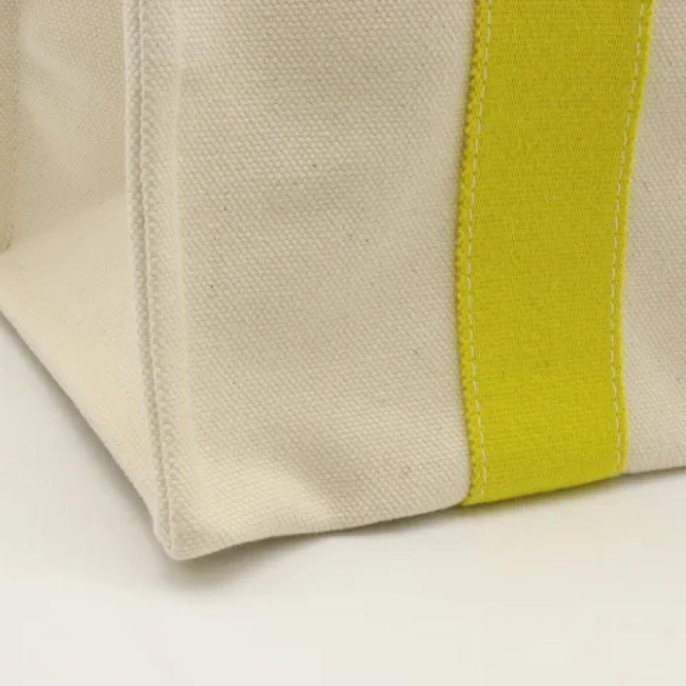 Hermès Vintage Pre-owned Canvas totes Yellow Dames