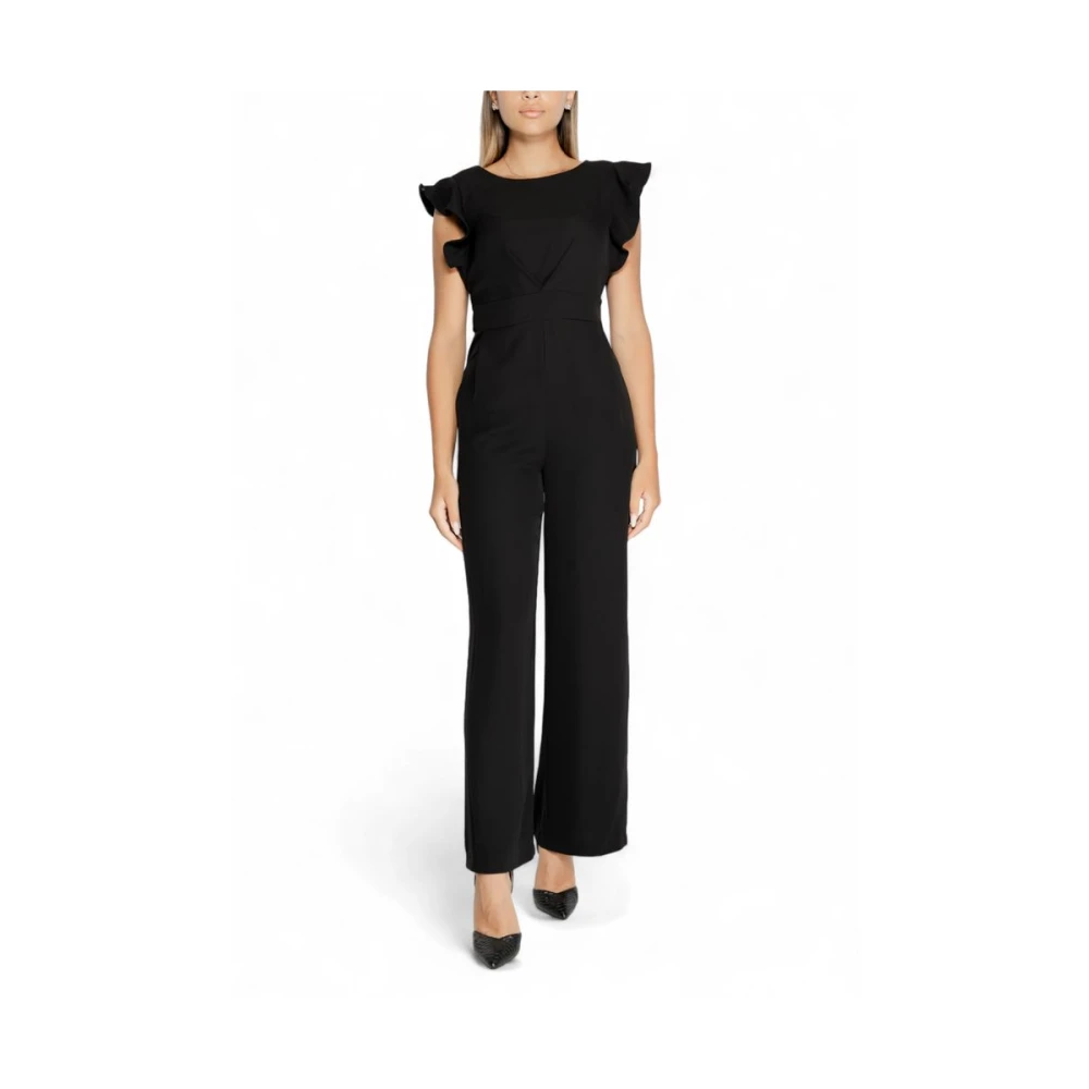 RINASCIMENTO Zwart Polyester Jumpsuit & Blazer Black Dames