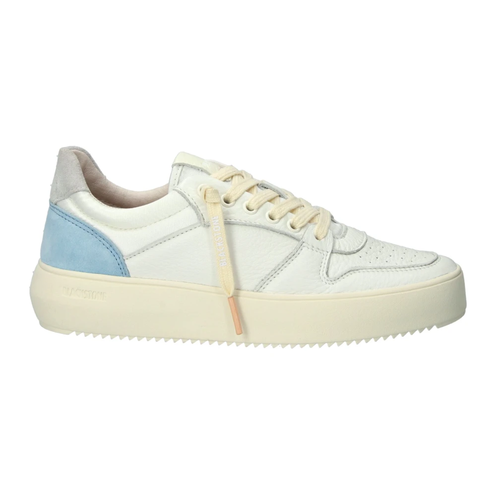 Blackstone Sportieve Vrouwelijke Sneaker met Unieke Touch Dames Schoenen Blauw