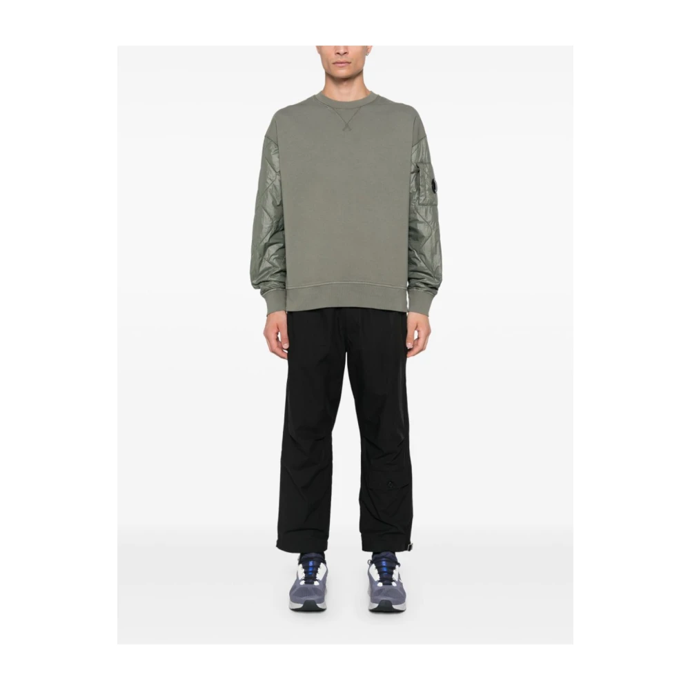 C.P. Company Stijlvolle Sweatshirt voor Mannen Gray Heren