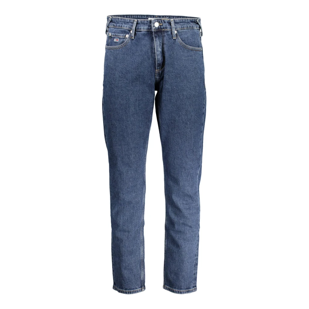 Tommy Hilfiger Blauwe katoenen jeansbroek Blue Heren