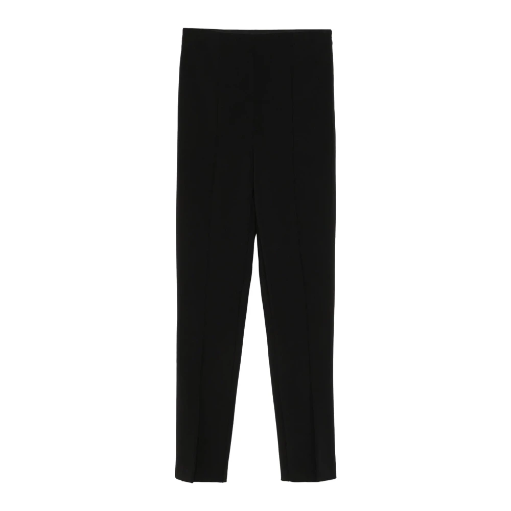Twinset Elegante Polyester Elastaan Broek Black Dames