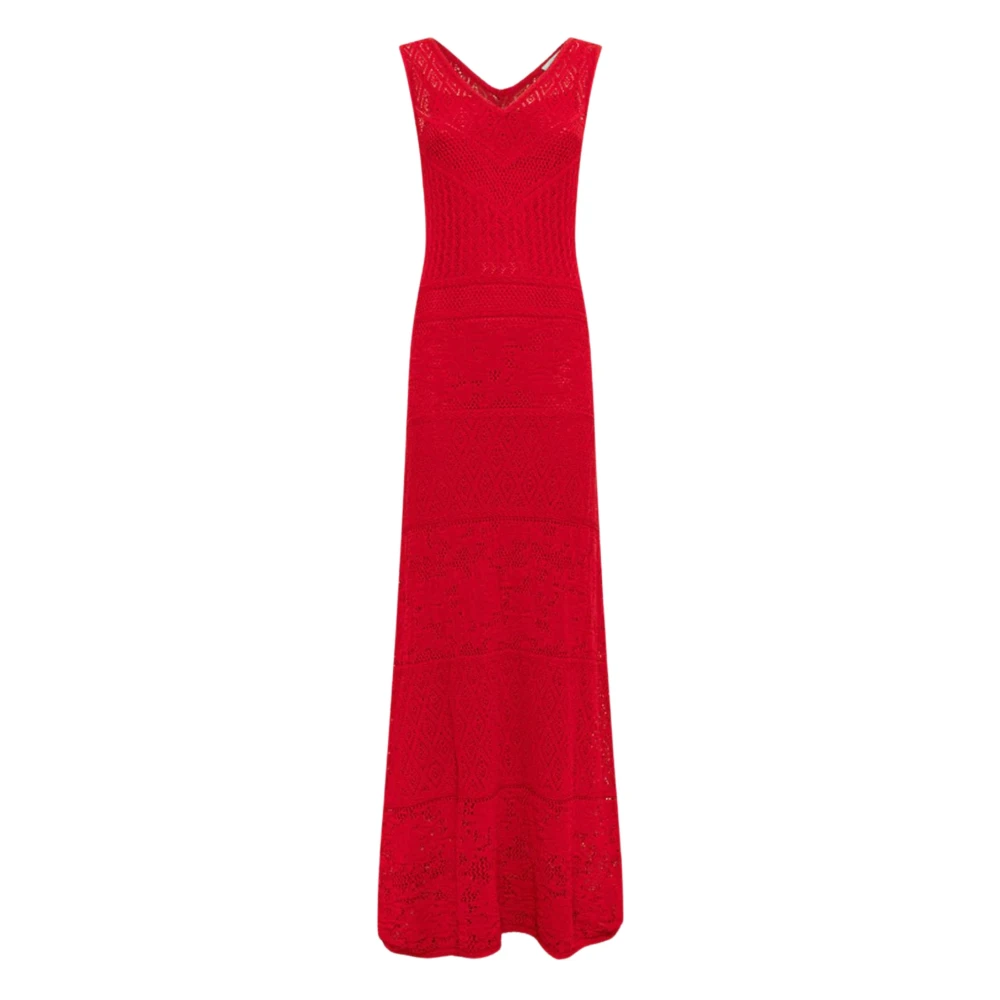 Blugirl Mujer Rojo - Maxi Dresses - Dresses - S