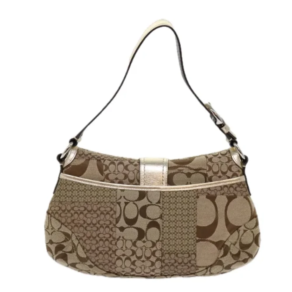 Coach Pre-owned Canvas shoulder-bags Multicolor Dames