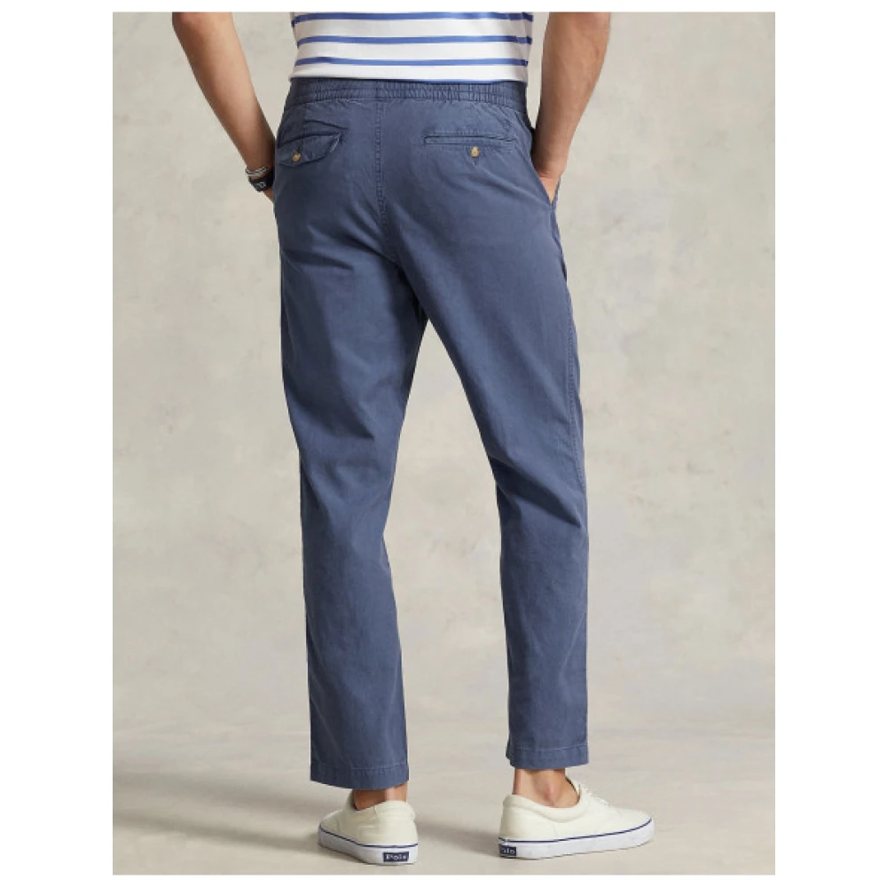 Polo Ralph Lauren Elastische taille Prepster broek Blue Heren