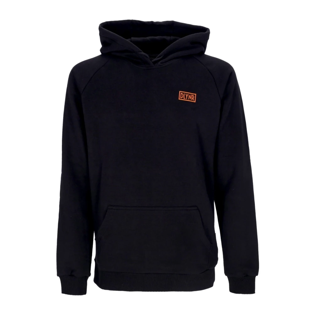 Dolly Noire Men's Black Hoodie With Logo Print - Hoodies - Xl - Sweatshirts & Hoodies