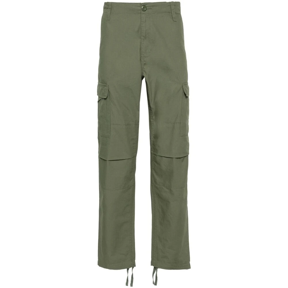 Carhartt WIP Straight Trousers Green Heren
