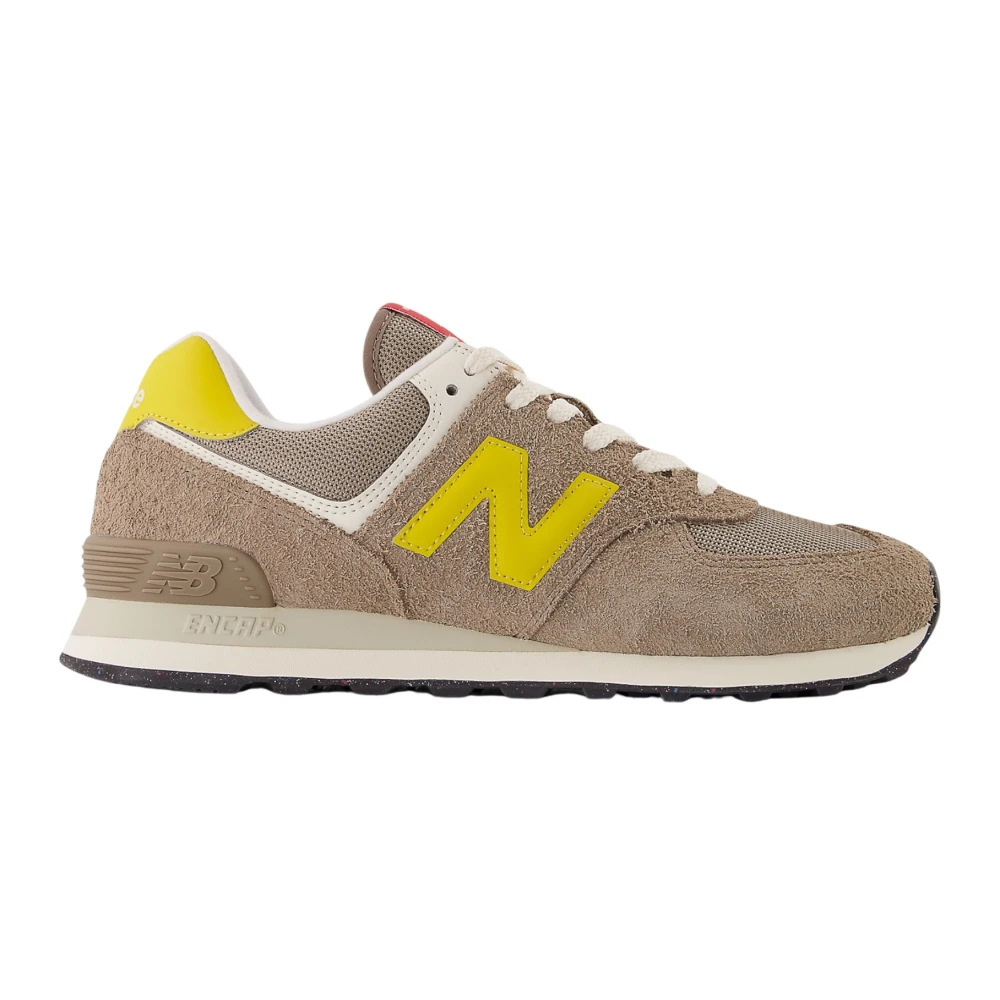 New Balance Iconische 574 Hybride Street/Trail Sneakers Heren Schoenen Bruin