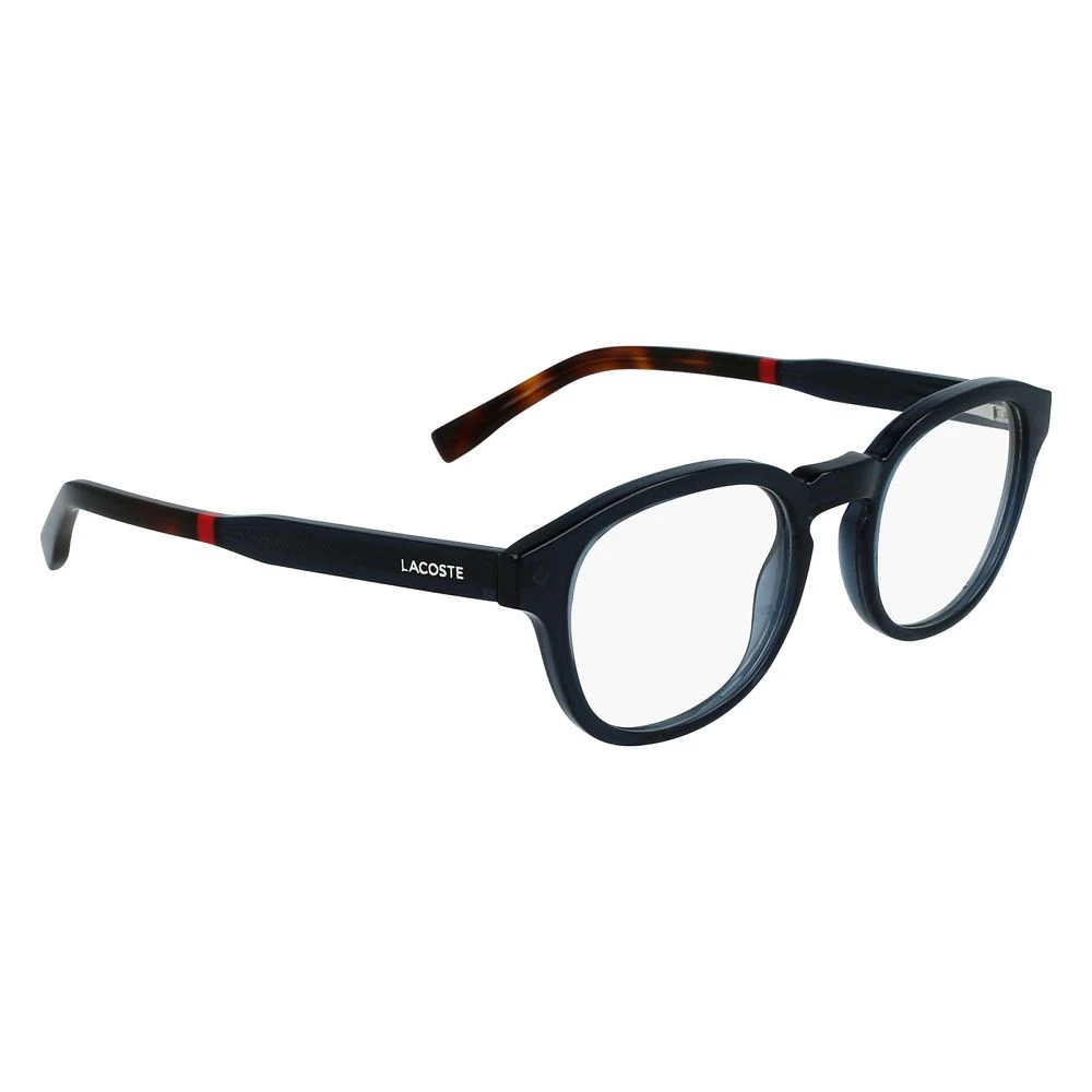 Lacoste Blauwe Injectie Zonnebril met Blauwe Wijzerplaat Blue Unisex