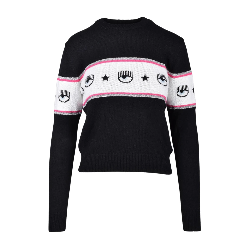 Knitwear > Round-neck Knitwear - - Chiara Ferragni Collection - Modalova