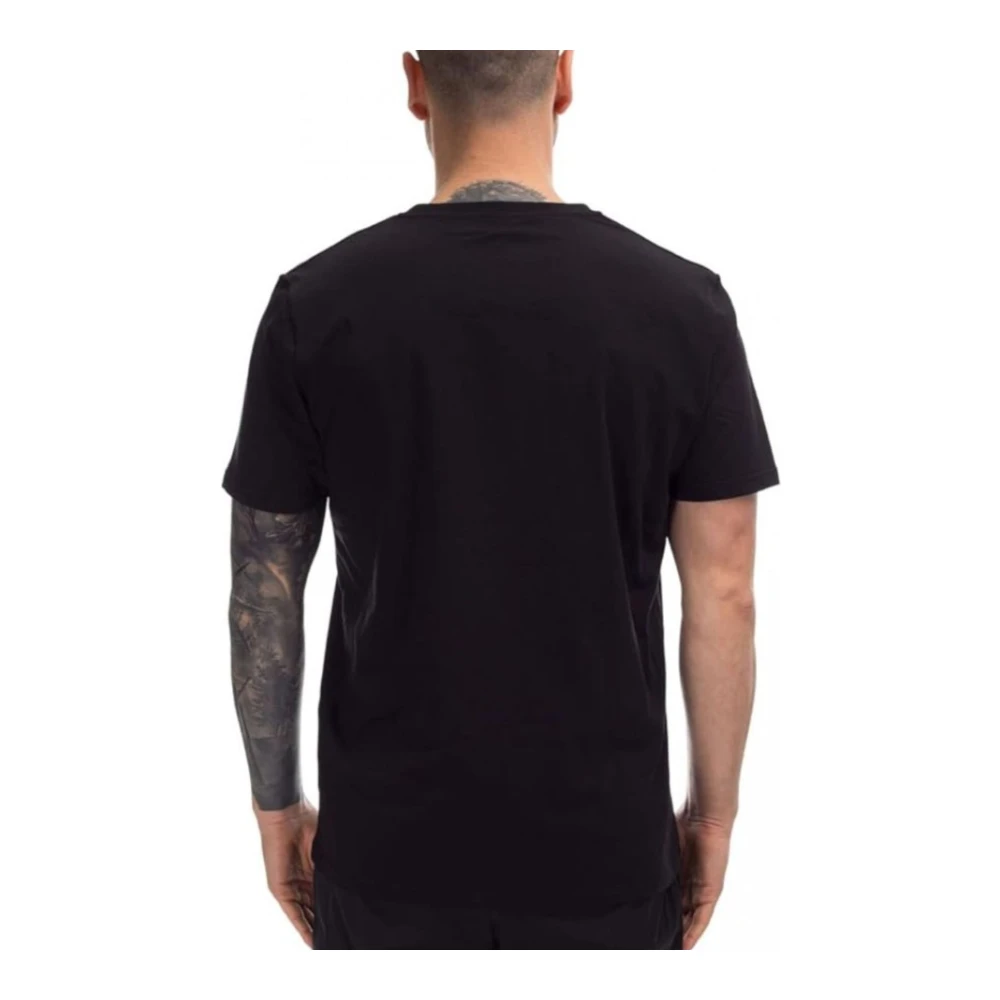 Moschino Heren Logo Band T-Shirt Black Heren