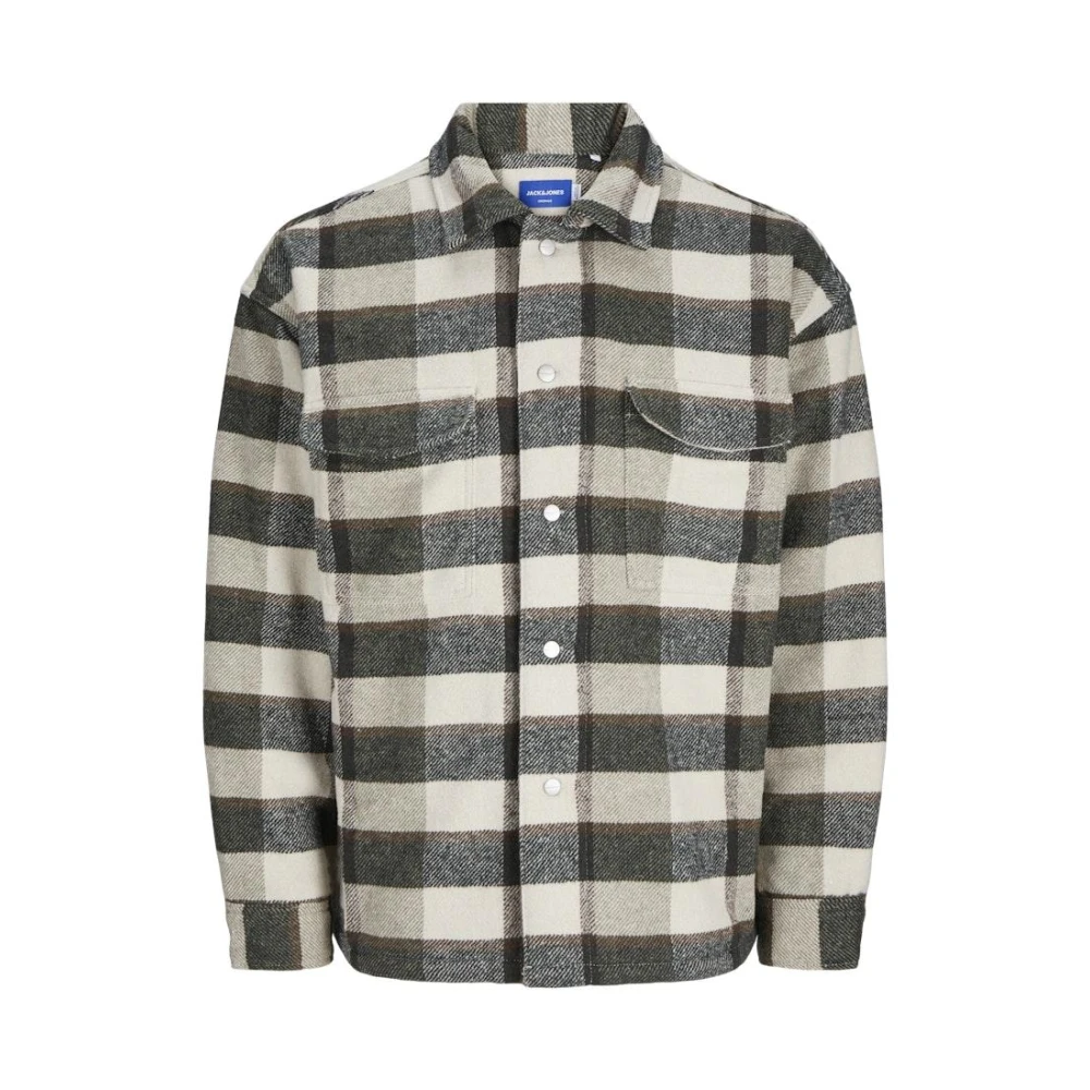 jack & jones Teddy Overshirt Antique White Heren