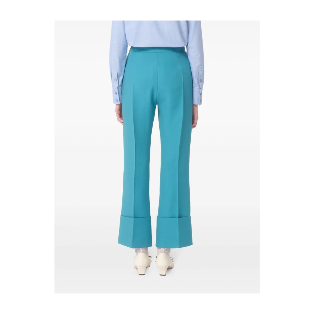 Valentino Garavani Blauwe elegante broek dameskleding Blue Dames