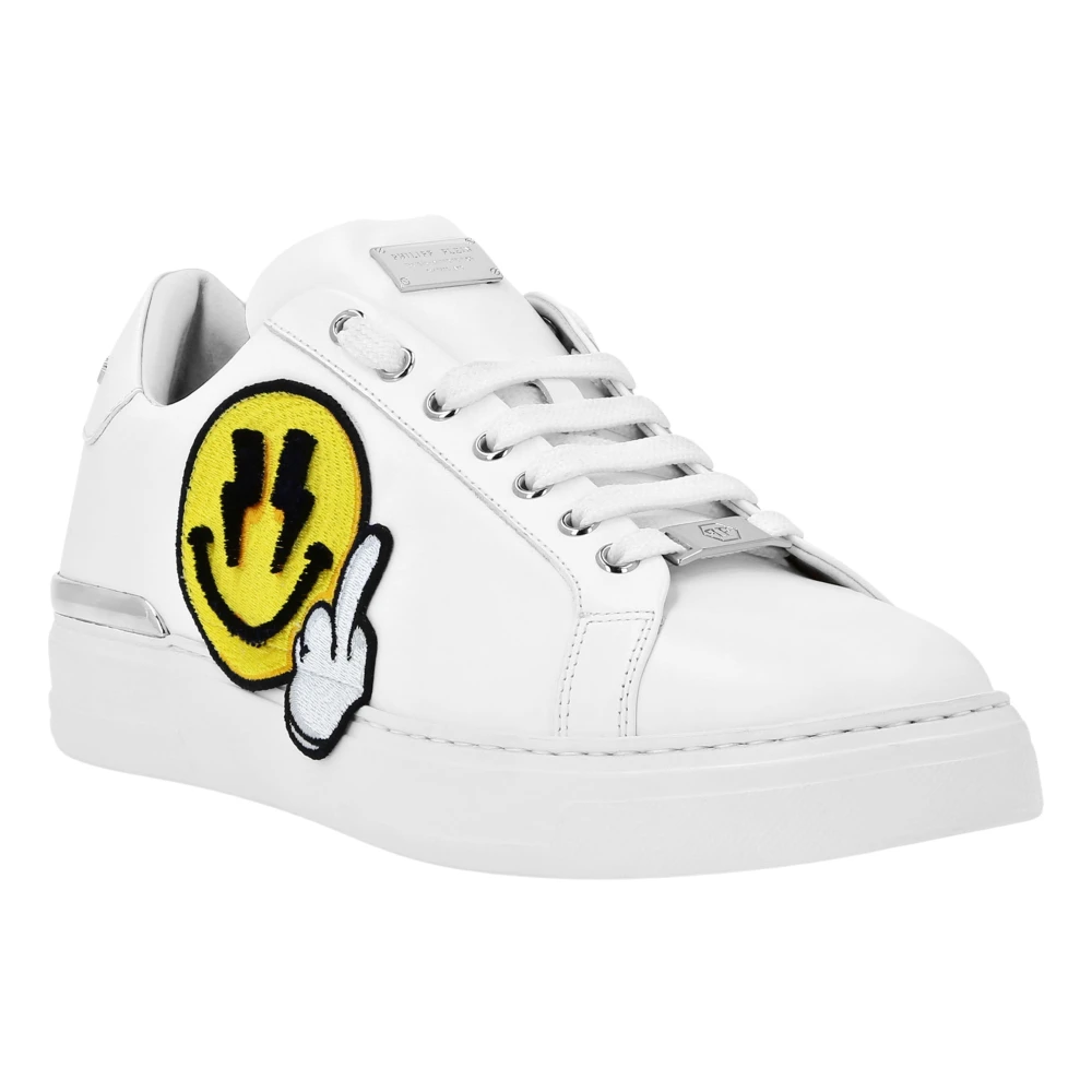 Philipp Plein Low-Top Sneakers Smile unisex Schoenen Wit