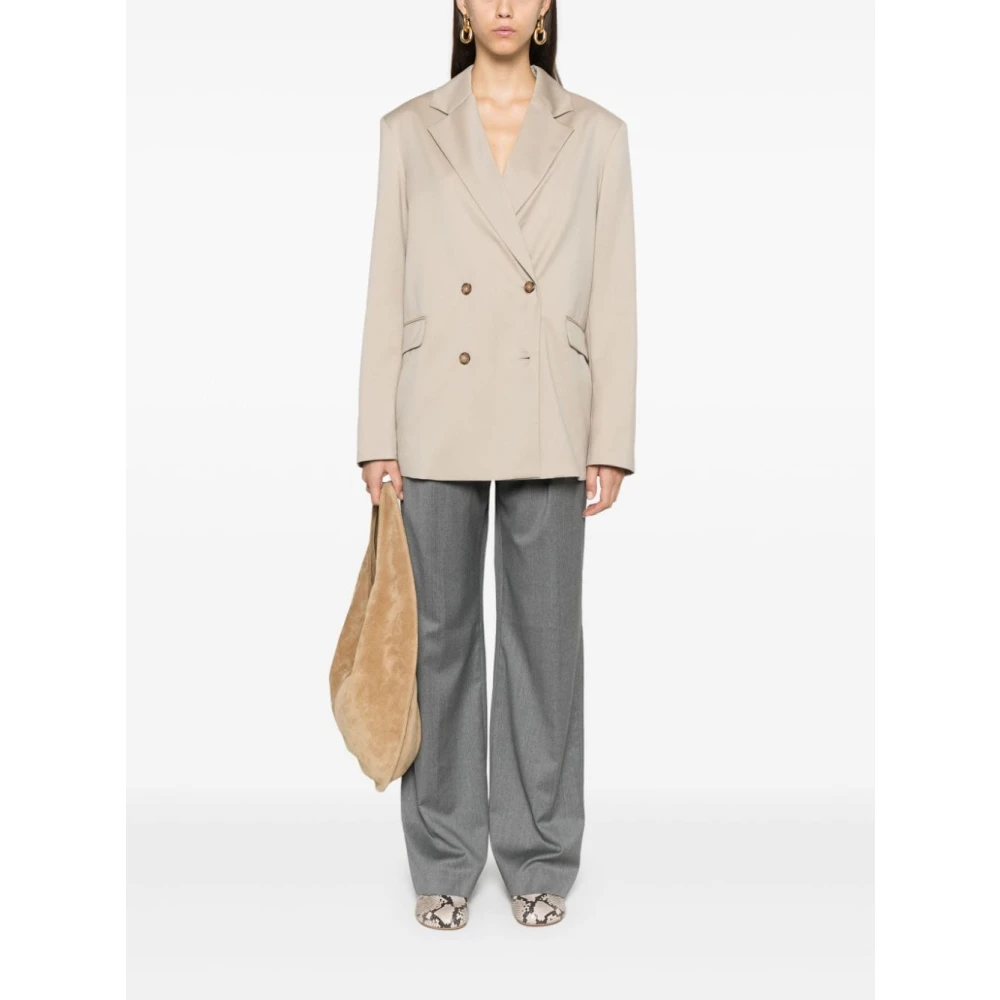 Loulou Studio Stijlvolle Broek Gray Dames