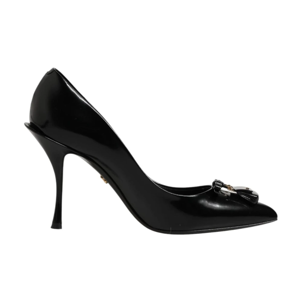 Dolce & Gabbana Embellished Pumps - Female - Pumps - Black - 3 Uk - Shoes - Image 3