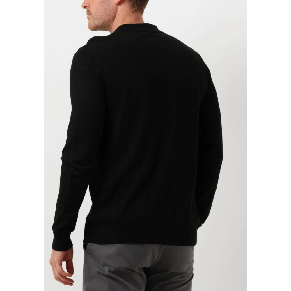Selected Homme Heren Polo & T-shirt Half Zip Black Heren