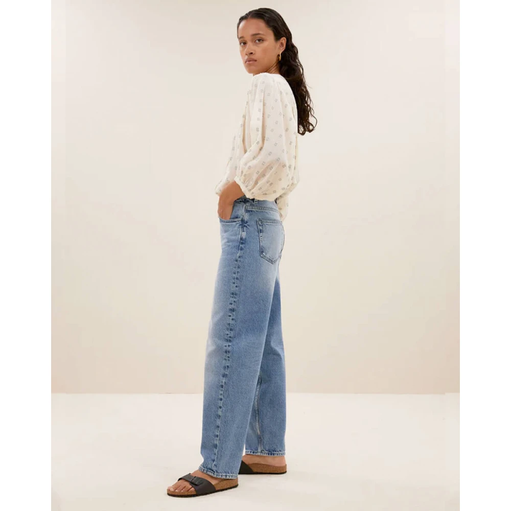 By-Bar Denim Broek Blue Dames
