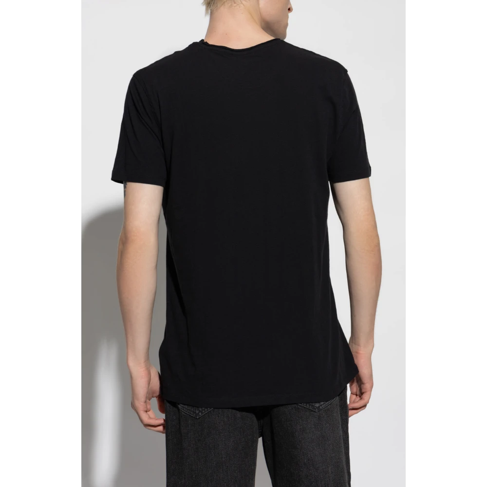 AllSaints Figure T-shirt Black Heren