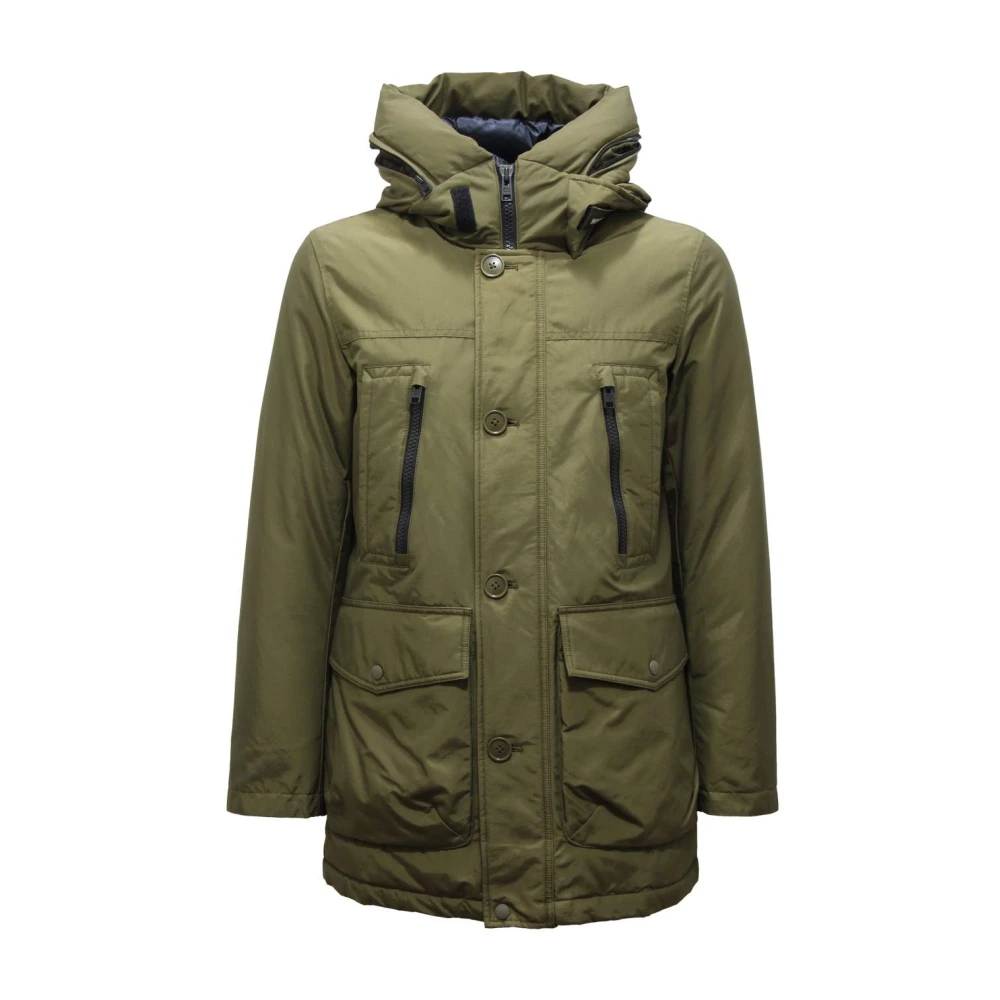 Woolrich Men's Green Arctic Parka Jacket