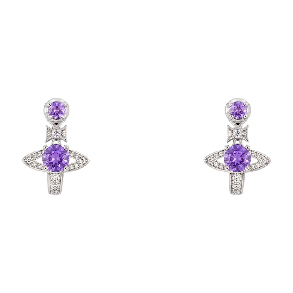 Vivienne Westwood , Earrings, Female, Gray, One Size, Maitena Earrings