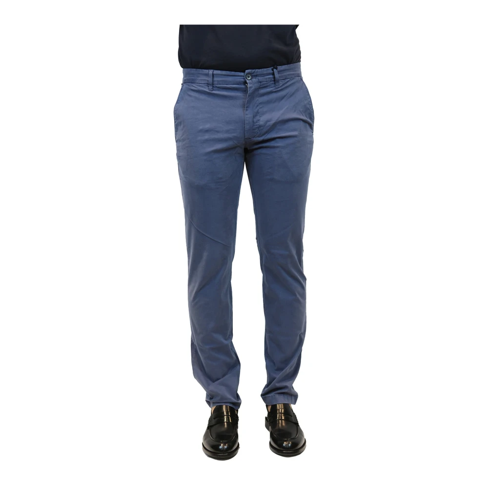 Tommy Hilfiger Katoenen Broek Blue Heren